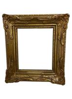 Lijst - Hout - Barok Schilderijlijstje - H : 18,5 cm