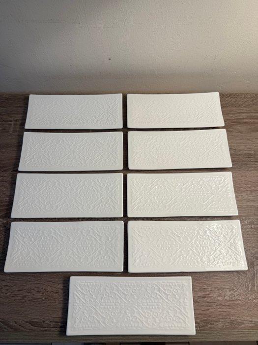 Marcel Wanders for KLM - Bord (9) - Sushi dishes - Porselein, Antiek en Kunst, Antiek | Meubels | Stoelen en Banken