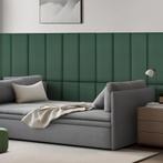 Gestoffeerde wandpanelen Carpino set van 2 fluweel 90x30 cm, Doe-het-zelf en Verbouw, Platen en Panelen, Verzenden, Nieuw