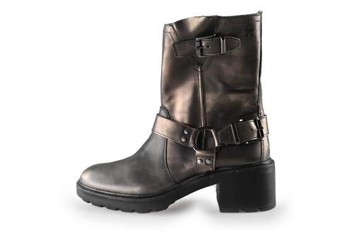 Lazamani Biker boots in maat 39 Brons | 10% extra korting, Kleding | Dames, Schoenen, Overige kleuren, Zo goed als nieuw, Overige typen