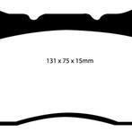 EBC 17-21 Honda Civic Type-R (FK8) Bluestuff Front Brake, Ophalen of Verzenden, Nieuw