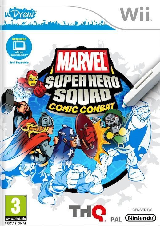 Marvel Super Hero Squad Comic Combat (uDraw only) (Ninten..., Spelcomputers en Games, Games | Nintendo Wii, Gebruikt, Verzenden