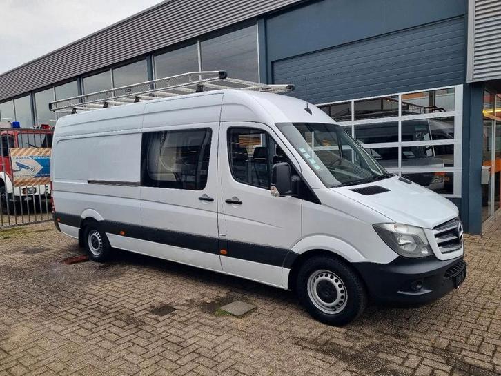 Zakelijke Lease |  Mercedes-Benz Sprinter 314 CDI Maxi Dubbe, Auto's, Bestelauto's, Lease, Handgeschakeld, Wit, Mercedes-Benz