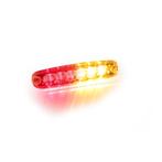 LED achterlicht + knipperlicht - Rood / oranje - 6 LED - 12/, Diversen, Nieuw, Ophalen of Verzenden