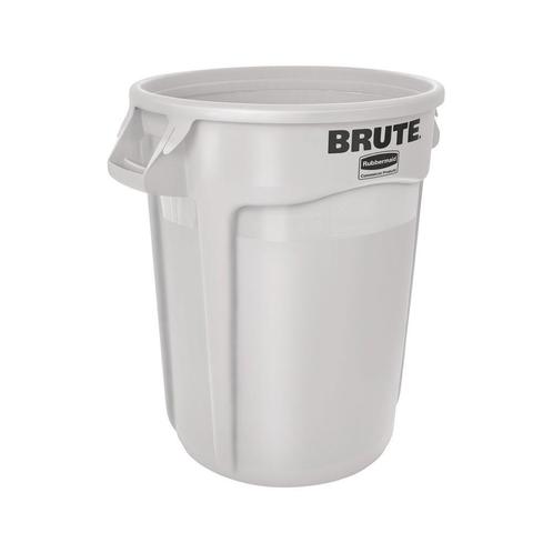 Rubbermaid Ronde Brute container 121,1 ltr - wit, Huis en Inrichting, Woonaccessoires | Prullenbakken, Nieuw, Verzenden