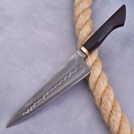 SK KNIVES - Keukenmes - R0007 - Staal, Hout, Messing -