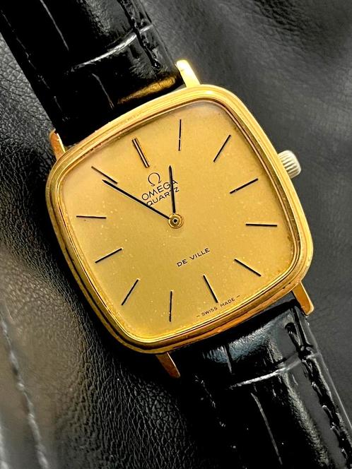 Omega De Ville Quartz 191.0045 uit 1977, Sieraden, Tassen en Uiterlijk, Horloges | Dames, Polshorloge, Gebruikt, Verzenden