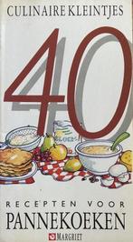 40 recepten voor pannekoeken 9789065906069, Gelezen, Culinaire Kleintjes, N.v.t., Verzenden