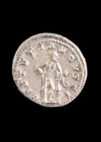 Oud-Romeins Zilver Antoninianus van Gordianus III (Zonder, Antiek en Kunst