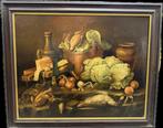 Europese school (XIX) - Natura silente con cacciagione, Antiek en Kunst, Kunst | Schilderijen | Klassiek
