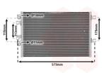 LUCHTCONDENSATOR VOOR RENAULT KANGOO 1997-2003 8200137650, Auto-onderdelen, Airco en Verwarming, Ophalen of Verzenden, Nieuw