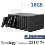 NAS Synology DS1817+ 16GB refurbished, Computers en Software, Ophalen of Verzenden, Refurbished