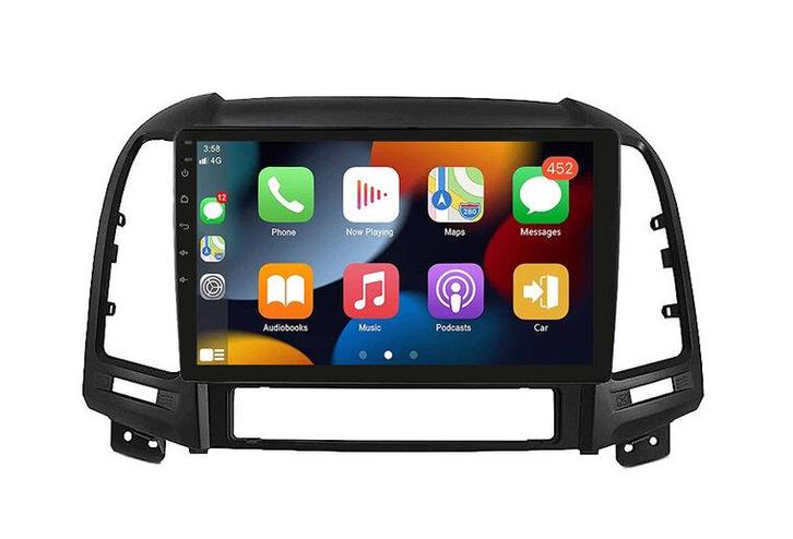 Navigatie radio Hyundai Santa Fe 2006-2012, Android, Appl..., Auto diversen, Autoradio's, Nieuw, Verzenden