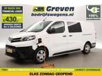 Toyota ProAce Extra Range Navigator 75 kWh L3H1 DC Carplay, Auto's, Bestelauto's, Automaat, Regensensor, Wit, Elektrisch