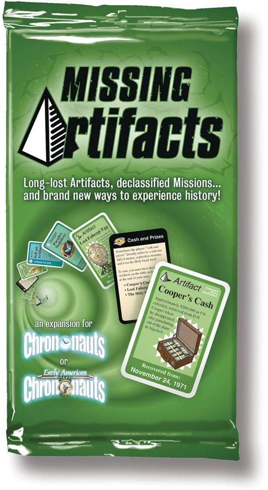 Chrononauts Missing Artifacts | Looney Labs - Kaartspellen, Hobby en Vrije tijd, Gezelschapsspellen | Kaartspellen, Nieuw, Verzenden