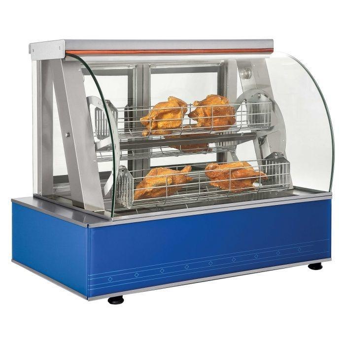 Kippengrill | Elektrisch | 4 Elementen | RVS | 400V | 940..., Zakelijke goederen, Horeca | Keukenapparatuur, Verzenden