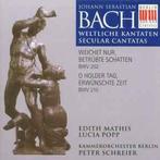 cd - Johann Sebastian Bach - Weltliche Kantaten / Secular..., Verzenden, Zo goed als nieuw