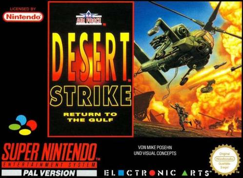 Desert Strike (Super Nintendo), Spelcomputers en Games, Games | Nintendo Super NES, Gebruikt, Verzenden