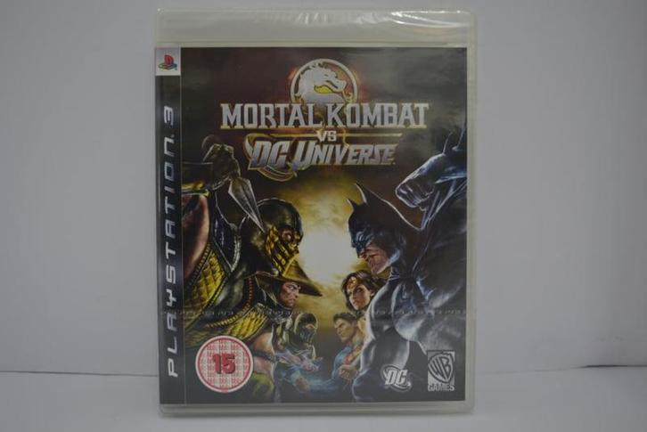 Mortal Kombat vs DC Universe - SEALED (PS3), Spelcomputers en Games, Games | Sony PlayStation 3, Zo goed als nieuw, Verzenden
