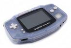 Gameboy Advance Transparent Blue, Spelcomputers en Games, Spelcomputers | Nintendo Game Boy, Ophalen of Verzenden, Zo goed als nieuw