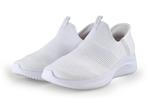 Skechers Instappers in maat 40 Wit | 10% extra korting, Skechers, Verzenden, Zo goed als nieuw, Wit