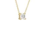 Ketting met hanger - 18 karaat Geel goud - 1.00ct. tw.