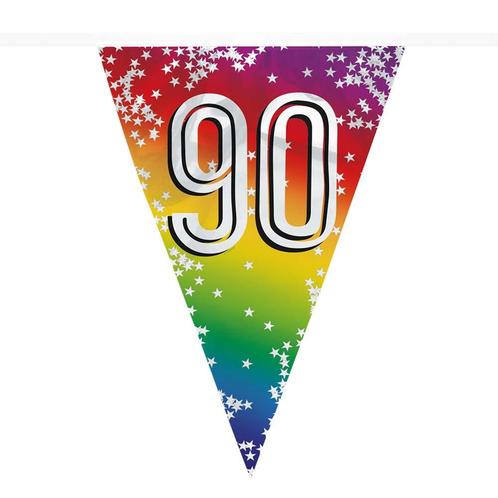 90 Jaar Slingers 6m, Hobby en Vrije tijd, Feestartikelen, Nieuw, Verzenden
