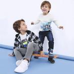 Longsleeve Skater (off-white), Kinderen en Baby's, Kinderkleding | Maat 98, Nieuw, Jongen, Blue Seven, Shirt of Longsleeve