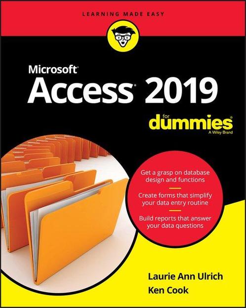 9781119513261 Access 2019 For Dummies Laurie A. Ulrich, Boeken, Studieboeken en Cursussen, Nieuw, Verzenden