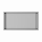 RVS Inbouwnis met tegelflens 30x60x10cm, Doe-het-zelf en Verbouw, Sanitair, Verzenden, Nieuw