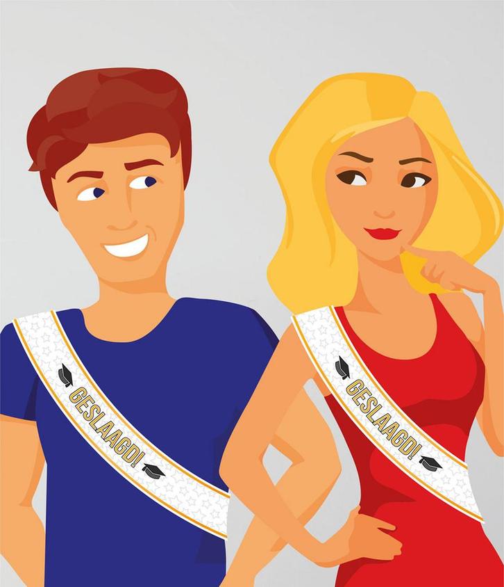 Feest Sjerp Geslaagd, Kleding | Dames, Carnavalskleding en Feestkleding, Nieuw, Ophalen of Verzenden