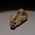 Teotihuacán, Mexico Terracotta Seal. 1e millennium na
