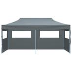 Partytent pop-up inklapbaar met zijwanden 3x6 m antraciet, Verzenden, Nieuw, 2 meter of meer, Partytent