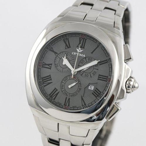 Optima - Swiss Chronograph - OSC292-SS-2 - Zonder, Sieraden, Tassen en Uiterlijk, Horloges | Heren