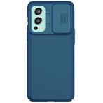 Nillkin - OnePlus Nord 2 Hoesje CamShield Pro Blauw, Verzenden, Nieuw, Hoesje of Tasje