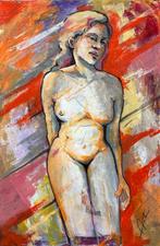 Aldo Sortino (1957) - Nuda tra i giorni - XL, Antiek en Kunst