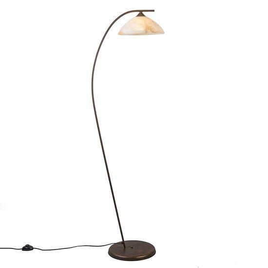 incompleet - QAZQA Scorze 1 - Vloerlamp - 1 Lichts - 47 cm -, Antiek en Kunst, Antiek | Lampen, Verzenden