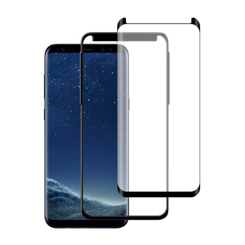 Gehard glas Hoesje voor Samsung Galaxy S8 Zwart, Telecommunicatie, Mobiele telefoons | Toebehoren en Onderdelen, Bescherming, Nieuw