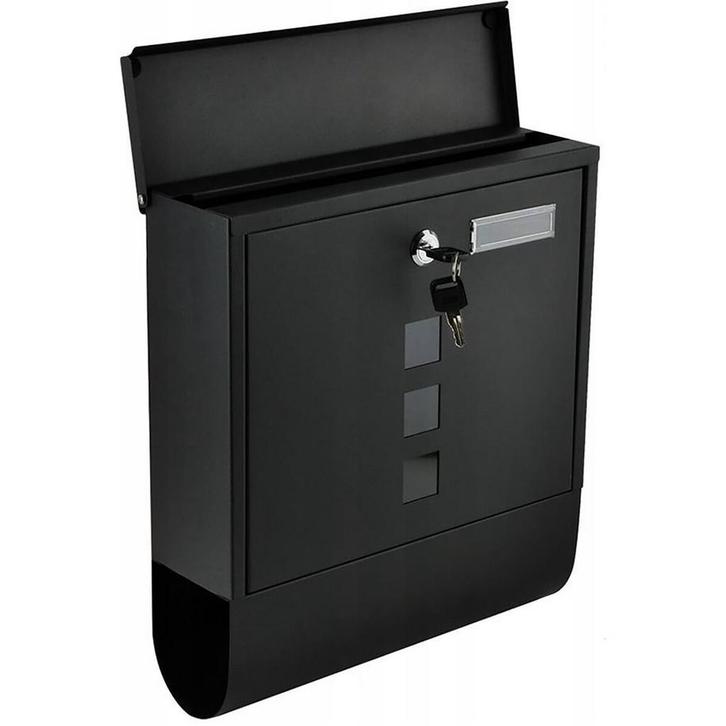 Brievenbus Wand Hangend - Maxozo Brify - Postbus Mailbox -, Tuin en Terras, Brievenbussen, Nieuw, Rvs, Ophalen of Verzenden