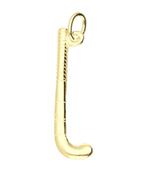 Gouden Hockeystick 2 ketting hanger, Sieraden, Tassen en Uiterlijk, Verzenden, Nieuw