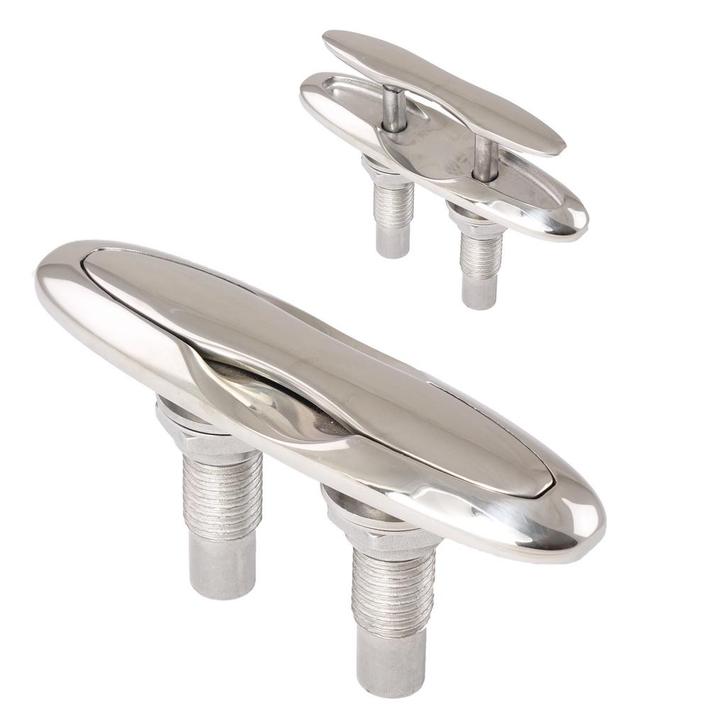 Verzonken inklapbare kikker RVS-A=220 mm, B=204 mm, C=50mm,, Watersport en Boten, Bootonderdelen, Nieuw, Ophalen of Verzenden