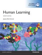 9781292104386 Human Learning, Global Edition | Tweedehands, Boeken, Verzenden, Zo goed als nieuw, Jeanne Ormrod