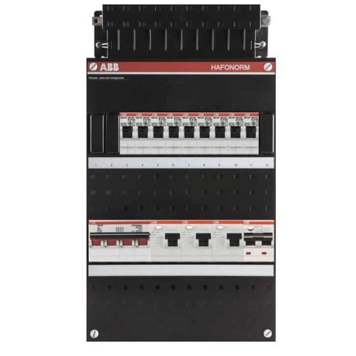 ABB busboard groepenkast 3 fase 9 groepen + aardlekautomaat, Doe-het-zelf en Verbouw, Elektra en Kabels, Ophalen of Verzenden