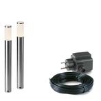 2x LED tuinpaal - 1 Watt - 12V - 600mm - complete set, Hobby en Vrije tijd, Ophalen of Verzenden, Nieuw