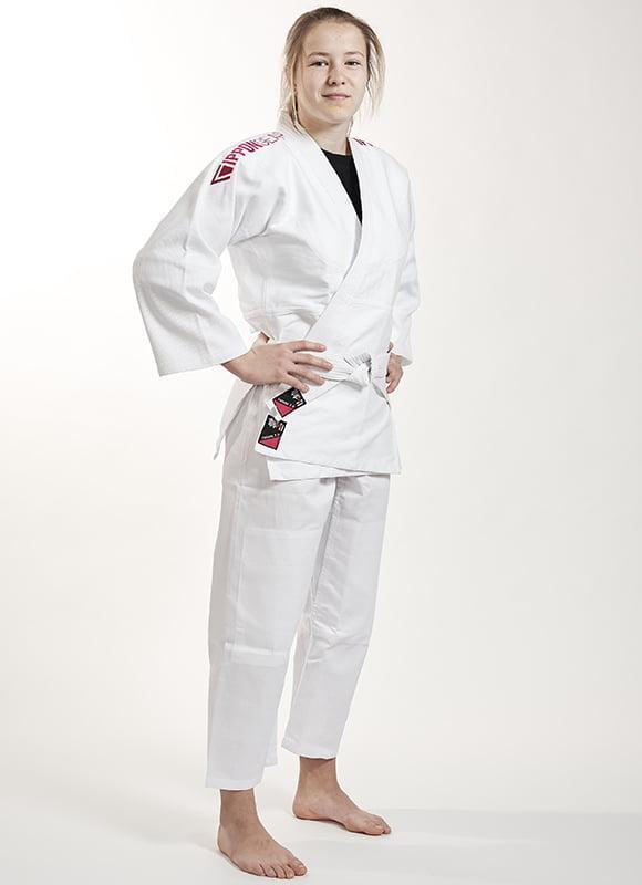 Ippon Gear Future | Wit (Maat: 110), Sport en Fitness, Vechtsporten en Zelfverdediging, Vechtsportpak, Nieuw, Judo, Verzenden
