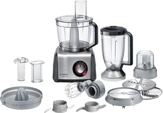 Bosch MultiTalent 8 MC812M844 - Foodprocessor - Zwart/RVS, Witgoed en Apparatuur, Keukenmixers, Zo goed als nieuw, Ophalen of Verzenden