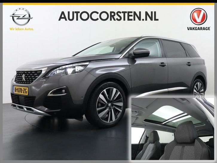 Zakelijke Lease |  Peugeot 5008 7-Pers. 1.2T 131PK AUT-8 360, Auto's, Peugeot, Onderhoudsboekje, Lease, Overige kleuren, Automaat