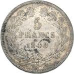 Frankrijk. Louis Philippe I (1830-1848). 5 Francs 1840-D,