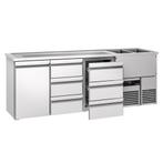 GGM Gastro | Barkoeling PREMIUM - 2500x700mm - 1 deur & 6 |, Verzenden, Nieuw in verpakking