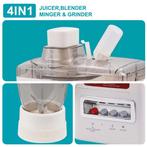 Winning Star 4-in-1 Mixer – 350w Multifunctionele Oranje, Ophalen of Verzenden, Nieuw